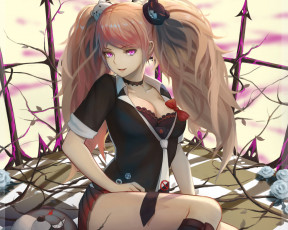 Картинка аниме danganronpa enoshima junko