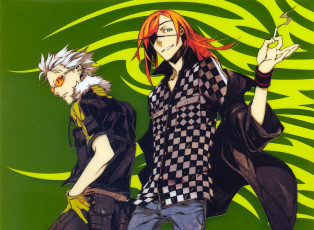 Картинка аниме dogs +bullets+&+carnage парни