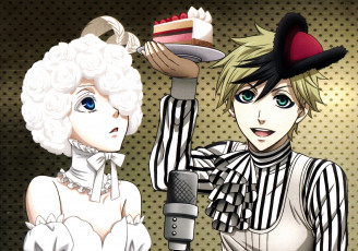 Картинка аниме kuroshitsuji книга цирка