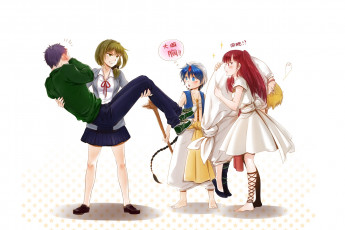 Картинка аниме unknown +другое разные cross-over