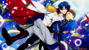 Картинка аниме gekkan+shoujo+nozaki-kun девушка парень