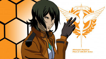 Картинка аниме mobile+suit+gundam парень взгляд фон