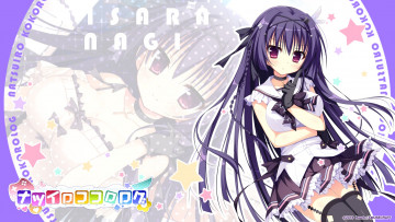 Картинка аниме natsuiro+kiseki девушка взгляд фон