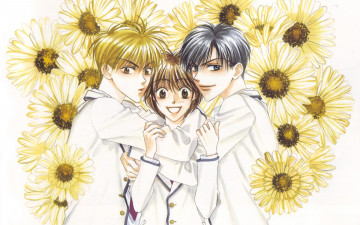 обоя аниме, hanakimi, парни