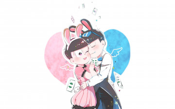 Картинка аниме osomatsu-san парни