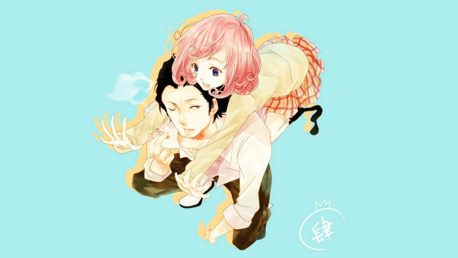 Обои картинки фото аниме, noragami, девушка, парень