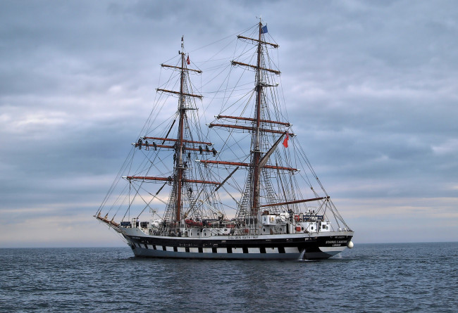 Обои картинки фото корабли, парусники, мачты, паруса