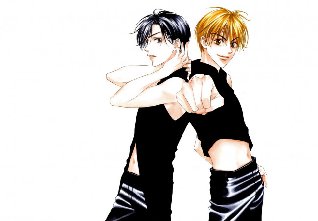 Обои картинки фото аниме, hanakimi, парни