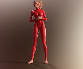 Картинка 3д+графика люди+ people фон взгляд девушка