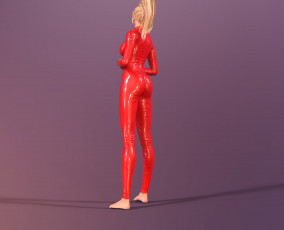 Картинка 3д+графика люди+ people фон взгляд девушка