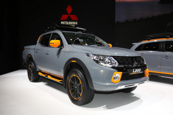 обоя mitsubishi l200 geoseek concept 2016, автомобили, выставки и уличные фото, 2016, concept, geoseek, l200, mitsubishi