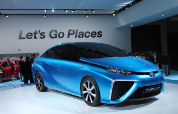 Картинка toyota+fcv+fuel+cell+vehicle+hydrogen+concept+2015 автомобили выставки+и+уличные+фото hydrogen vehicle cell 2015 concept fuel toyota fcv