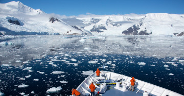 Картинка корабли ледоколы горы корабль