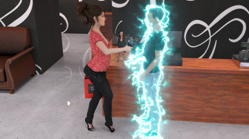 Картинка 3д+графика фантазия+ fantasy девушки фон взгляд