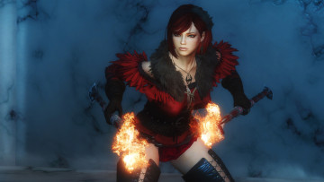 Картинка 3д+графика фантазия+ fantasy девушка взгляд фон