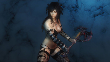 Картинка 3д+графика фантазия+ fantasy фон девушка взгляд