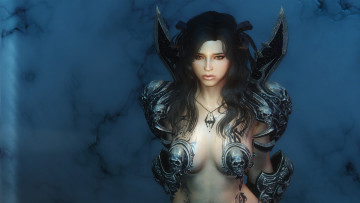 Картинка 3д+графика фантазия+ fantasy фон взгляд девушка