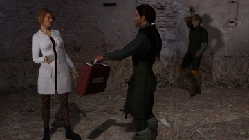 Картинка 3д+графика люди+ people взгляд девушка фон