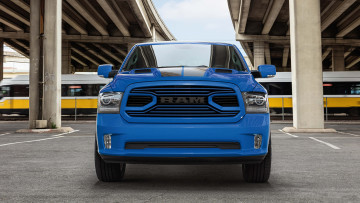 Картинка dodge+ram+1500+hydro+blue+sport+2018 автомобили ram dodge 2018 sport blue 1500 hydro