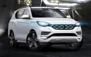Картинка ssang+yong+liv-2+concept+2017 автомобили ssang+yong белый 2017 concept liv-2 ssang yong
