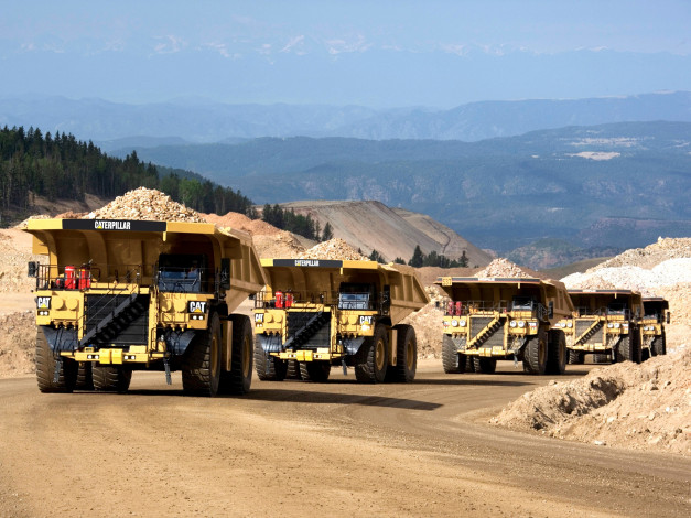 Обои картинки фото caterpillar raznoe, техника, строительная техника, грузовик, авто