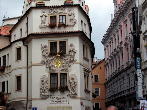 Обои картинки фото города, прага , Чехия, отель