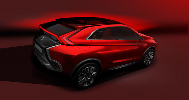 Обои картинки фото mitsubishi concept xr phev ii  concept 2015, автомобили, 3д, mitsubishi, concept, xr, phev, ii, 2015
