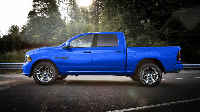 Обои картинки фото dodge ram 1500 hydro blue sport 2018, автомобили, ram, sport, blue, hydro, 1500, dodge, 2018