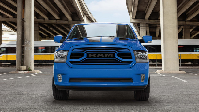 Обои картинки фото dodge ram 1500 hydro blue sport 2018, автомобили, ram, dodge, 2018, sport, blue, 1500, hydro