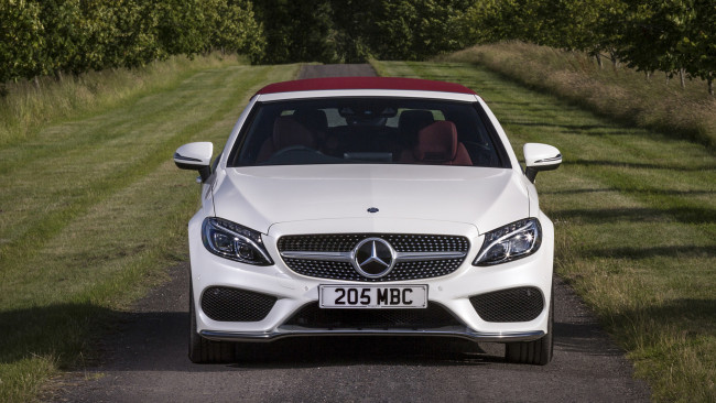 Обои картинки фото mercedes-benz c class c220 d-cabriolet 2017, автомобили, mercedes-benz, 2017, d-cabriolet, c220, class, c