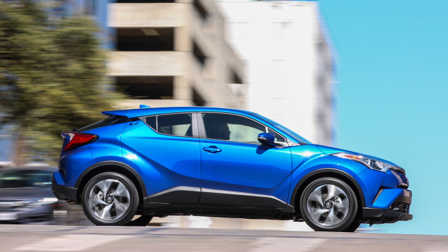 Обои картинки фото toyota c-hr 2018, автомобили, toyota, c-hr, 2018, синяя
