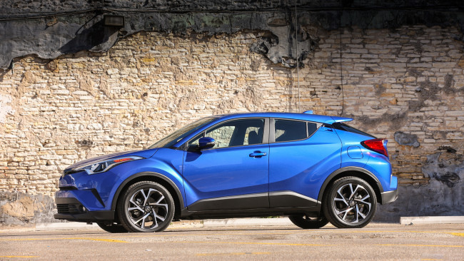 Обои картинки фото toyota c-hr 2018, автомобили, toyota, c-hr, 2018, синяя