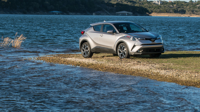 Обои картинки фото toyota c-hr 2018, автомобили, toyota, c-hr, 2018, серый, металлик