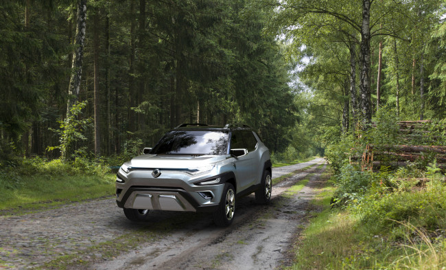 Обои картинки фото ssang yong xavl concept 2017, автомобили, ssang yong, 2017, concept, xavl, ssang, yong