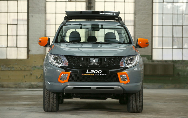 Обои картинки фото mitsubishi l200 geoseek concept 2016, автомобили, mitsubishi, 2016, concept, geoseek, l200