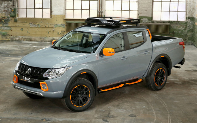 Обои картинки фото mitsubishi l200 geoseek concept 2016, автомобили, mitsubishi, 2016, concept, l200, geoseek