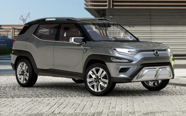Обои картинки фото ssang yong xavl concept 2017, автомобили, ssang yong, concept, xavl, ssang, yong, 2017