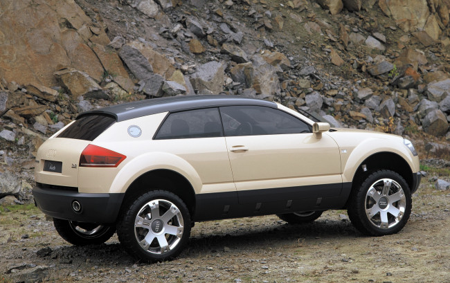 Обои картинки фото audi steppenwolf concept 2000, автомобили, audi, concept, 2000, steppenwolf