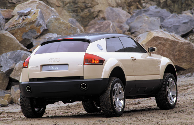 Обои картинки фото audi steppenwolf concept 2000, автомобили, audi, 2000, concept, steppenwolf