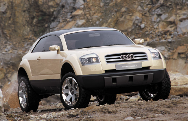 Обои картинки фото audi steppenwolf concept 2000, автомобили, audi, steppenwolf, concept, 2000