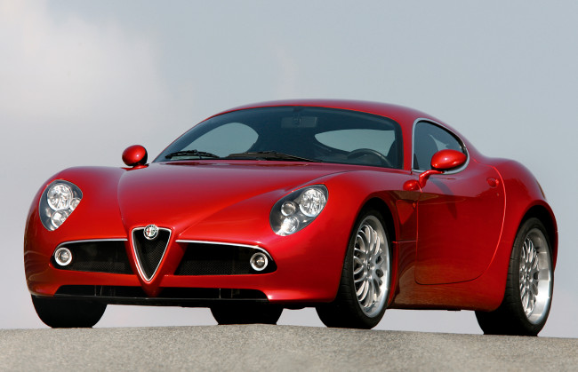 Обои картинки фото alfa romeo 8c competizione prototype 2006, автомобили, alfa romeo, competizione, 8c, alfa, romeo, 2006, prototype