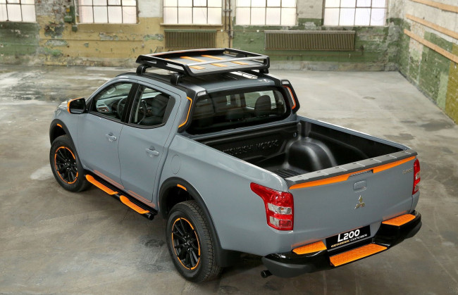 Обои картинки фото mitsubishi l200 geoseek concept 2016, автомобили, mitsubishi, 2016, concept, geoseek, l200