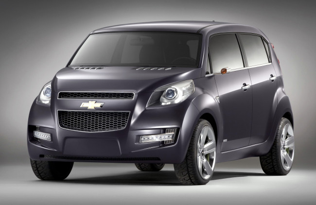 Обои картинки фото chevrolet groove concept 2007, автомобили, chevrolet, concept, groove, 2007