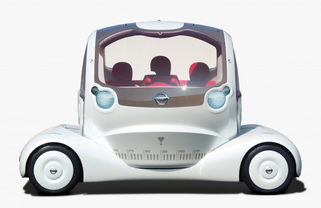 Обои картинки фото nissan pivo concept 2005, автомобили, nissan, datsun, pivo, concept, 2005