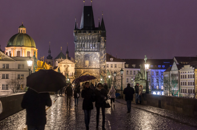 Обои картинки фото города, прага , Чехия, charles, bridge