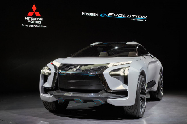 Обои картинки фото mitsubishi e-evolution concept 2017, автомобили, выставки и уличные фото, mitsubishi, e-evolution, concept, 2017