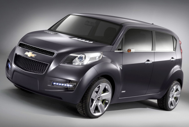 Обои картинки фото chevrolet groove concept 2007, автомобили, chevrolet, concept, groove, 2007