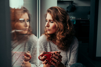 Картинка девушка девушки -unsort+ рыжеволосые+и+другие модель