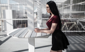 Картинка девушка девушки -unsort+ брюнетки темноволосые модель