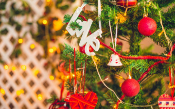 Картинка праздничные Ёлки украшения игрушки ёлка